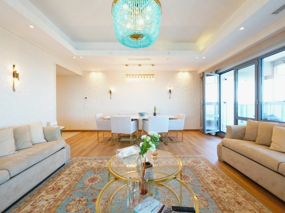 Maslak 1453 4+1 Furnished Apartment for Rent – Luxury Residence