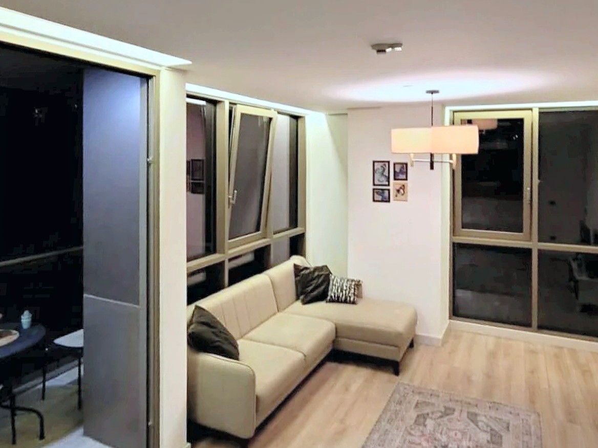 AS Maslak 1+1 Kiralık Daire – Salon