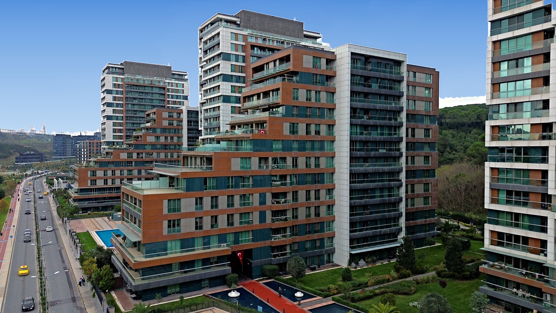 Vadi İstanbul'da Durukan tabelalı proje
